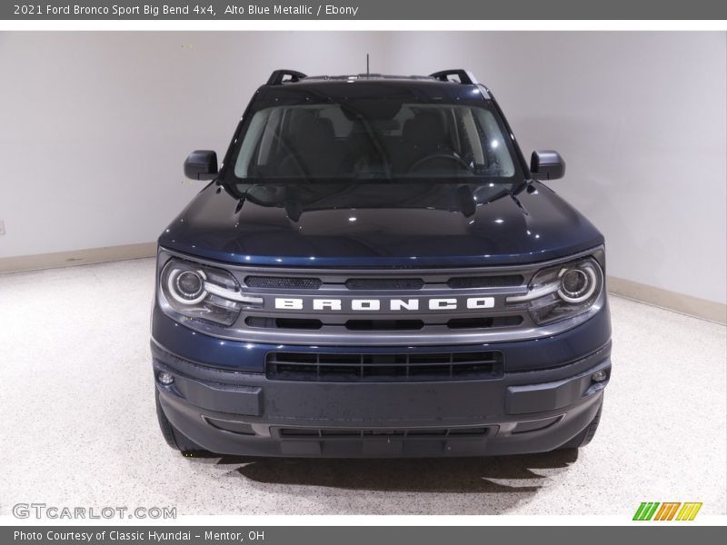 Alto Blue Metallic / Ebony 2021 Ford Bronco Sport Big Bend 4x4