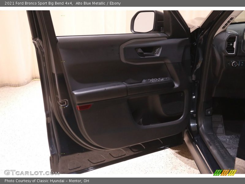 Alto Blue Metallic / Ebony 2021 Ford Bronco Sport Big Bend 4x4