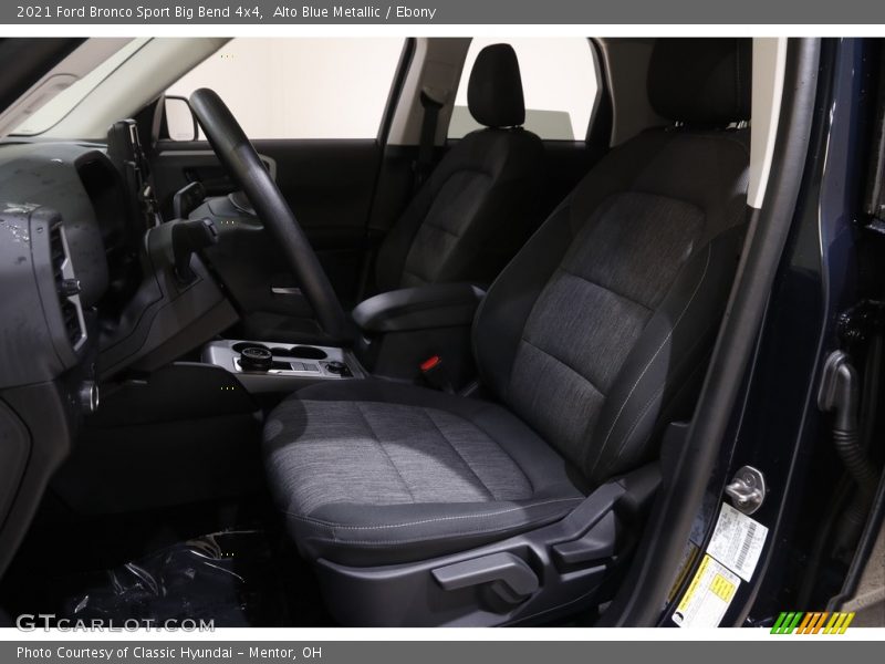 Alto Blue Metallic / Ebony 2021 Ford Bronco Sport Big Bend 4x4