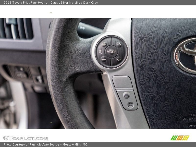 Classic Silver Metallic / Dark Gray 2013 Toyota Prius Four Hybrid
