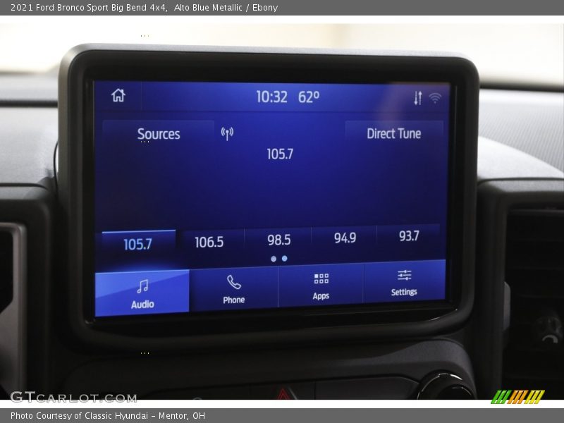 Alto Blue Metallic / Ebony 2021 Ford Bronco Sport Big Bend 4x4