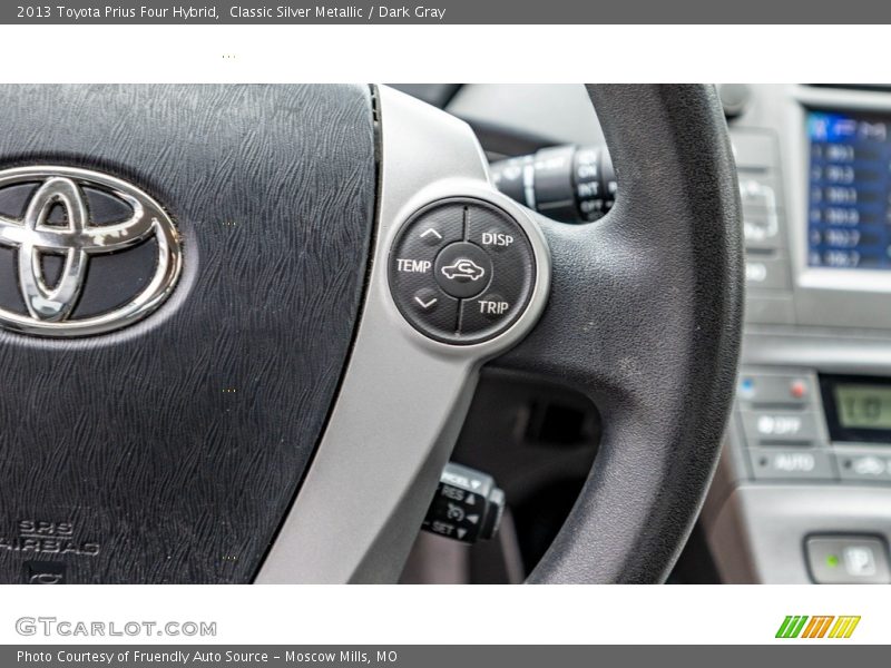 Classic Silver Metallic / Dark Gray 2013 Toyota Prius Four Hybrid