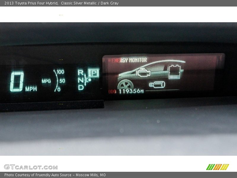 Classic Silver Metallic / Dark Gray 2013 Toyota Prius Four Hybrid