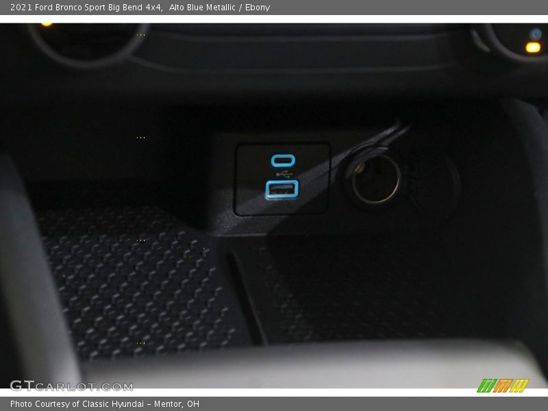 Alto Blue Metallic / Ebony 2021 Ford Bronco Sport Big Bend 4x4
