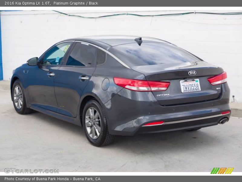 Platinum Graphite / Black 2016 Kia Optima LX 1.6T