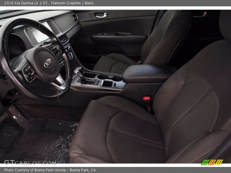 Platinum Graphite / Black 2016 Kia Optima LX 1.6T