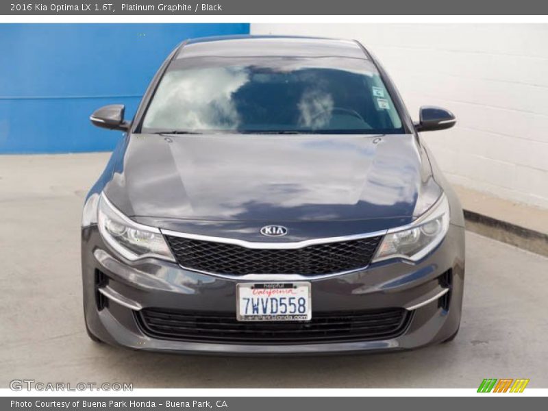 Platinum Graphite / Black 2016 Kia Optima LX 1.6T
