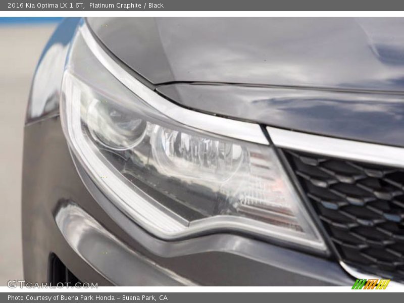 Platinum Graphite / Black 2016 Kia Optima LX 1.6T