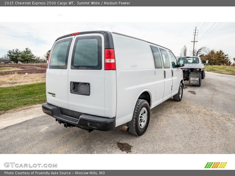 Summit White / Medium Pewter 2015 Chevrolet Express 2500 Cargo WT