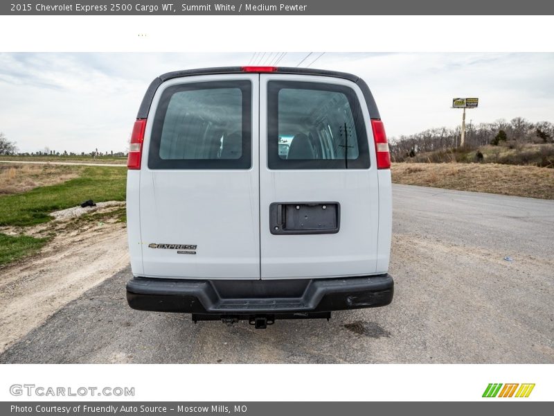 Summit White / Medium Pewter 2015 Chevrolet Express 2500 Cargo WT