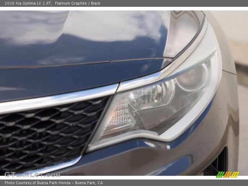Platinum Graphite / Black 2016 Kia Optima LX 1.6T
