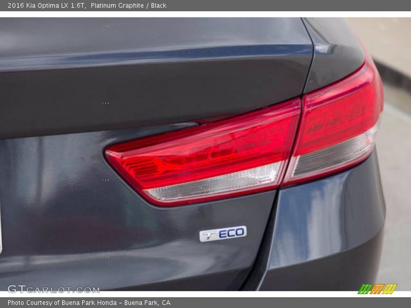Platinum Graphite / Black 2016 Kia Optima LX 1.6T