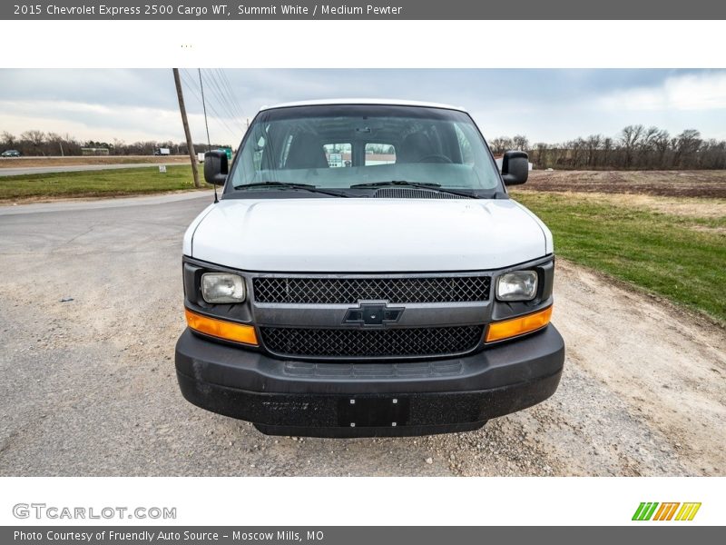 Summit White / Medium Pewter 2015 Chevrolet Express 2500 Cargo WT