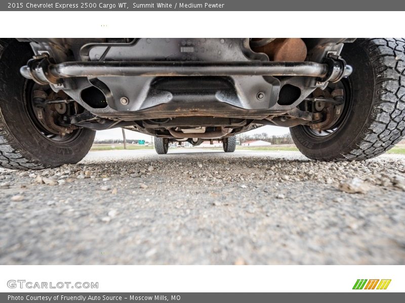 Summit White / Medium Pewter 2015 Chevrolet Express 2500 Cargo WT