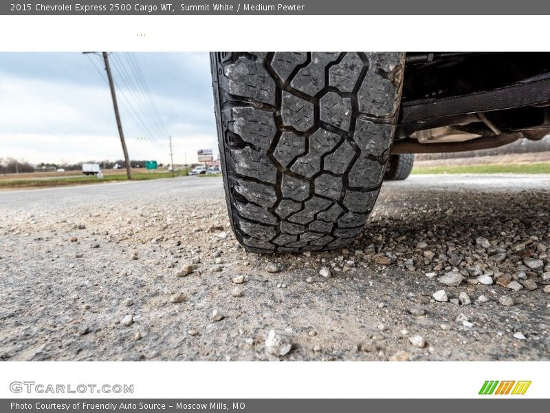 Summit White / Medium Pewter 2015 Chevrolet Express 2500 Cargo WT