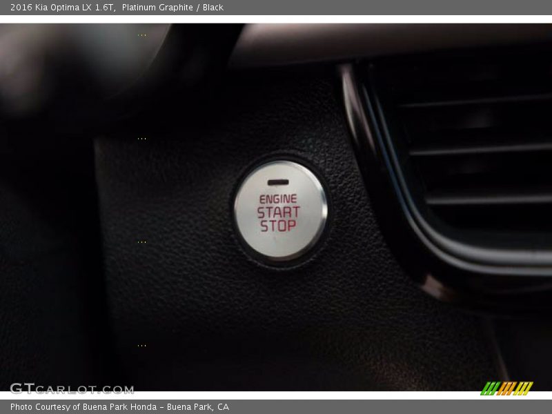 Platinum Graphite / Black 2016 Kia Optima LX 1.6T