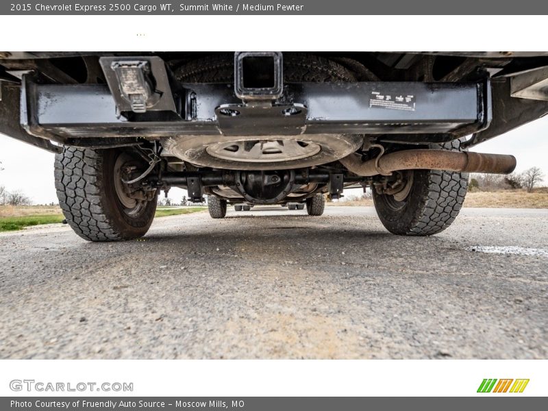 Summit White / Medium Pewter 2015 Chevrolet Express 2500 Cargo WT