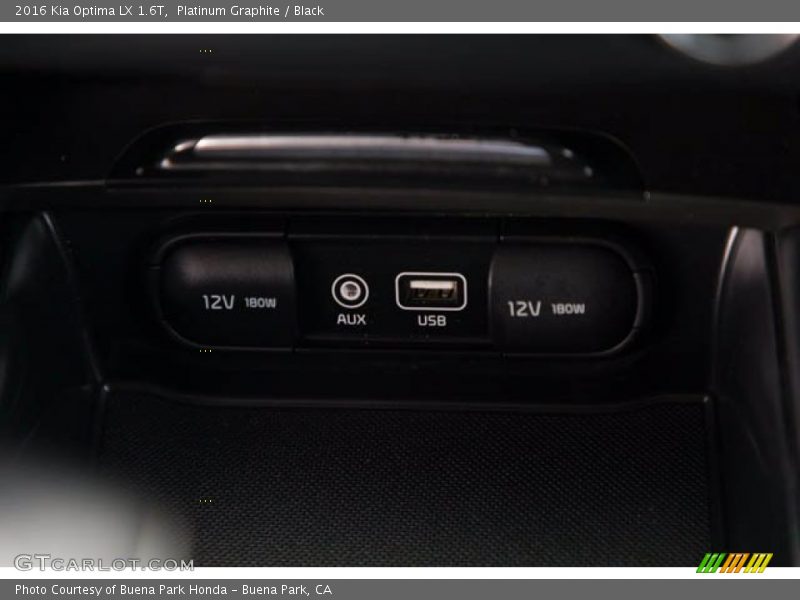 Platinum Graphite / Black 2016 Kia Optima LX 1.6T