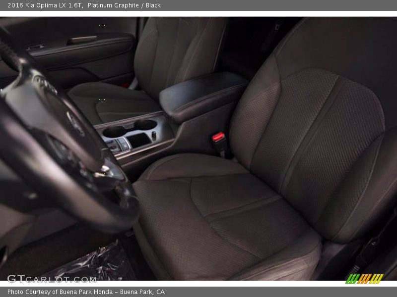 Platinum Graphite / Black 2016 Kia Optima LX 1.6T