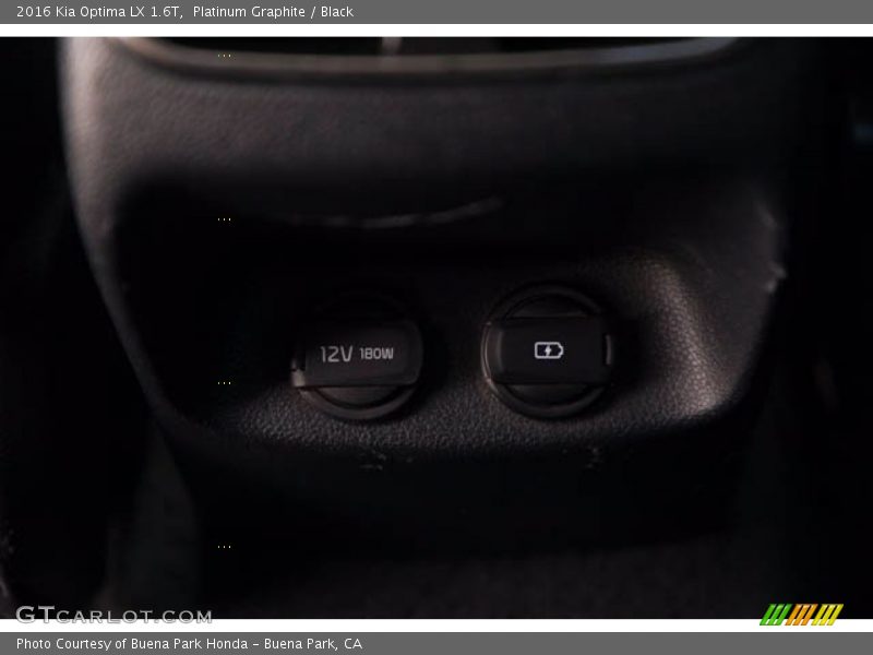 Platinum Graphite / Black 2016 Kia Optima LX 1.6T