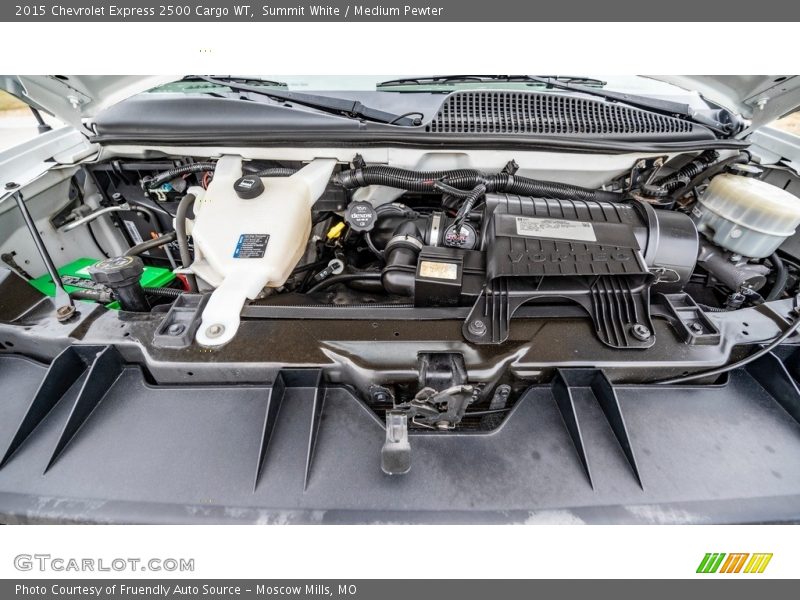 Summit White / Medium Pewter 2015 Chevrolet Express 2500 Cargo WT