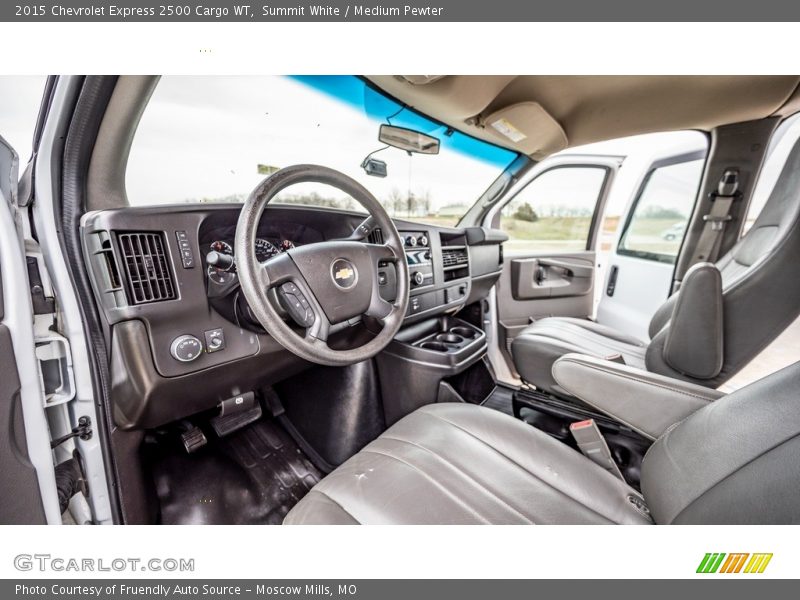 Summit White / Medium Pewter 2015 Chevrolet Express 2500 Cargo WT