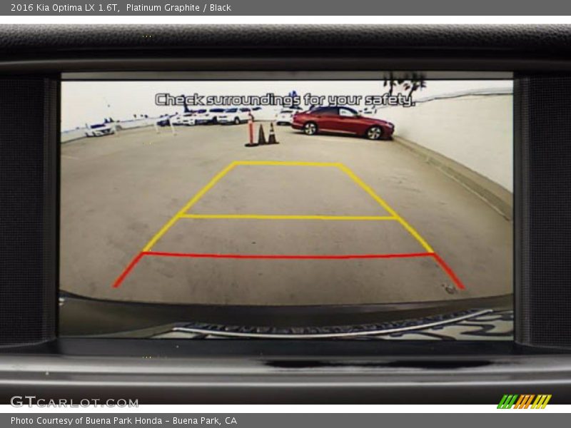 Platinum Graphite / Black 2016 Kia Optima LX 1.6T