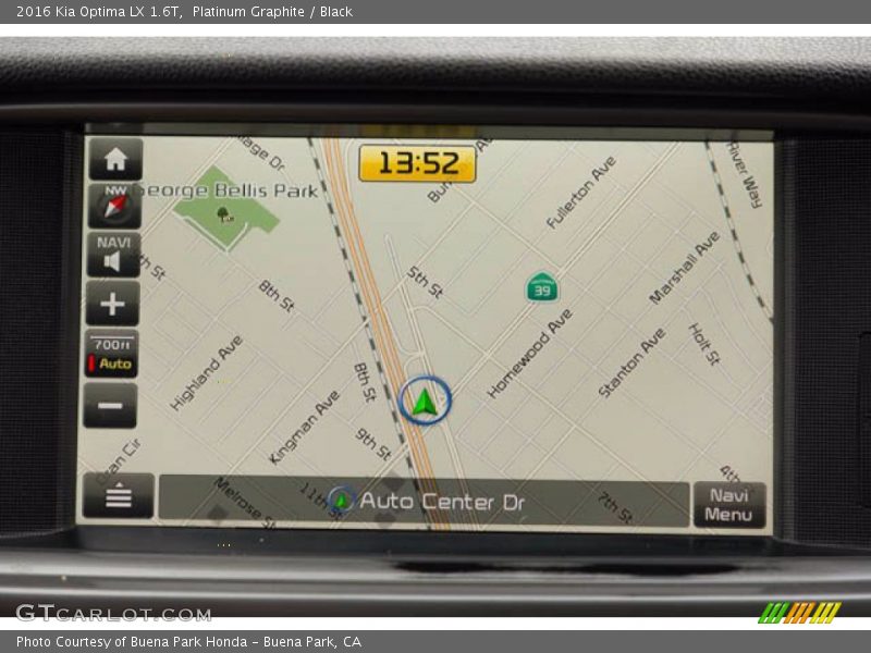 Platinum Graphite / Black 2016 Kia Optima LX 1.6T