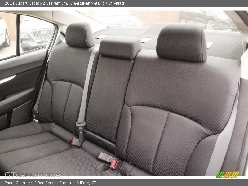 Steel Silver Metallic / Off-Black 2011 Subaru Legacy 2.5i Premium