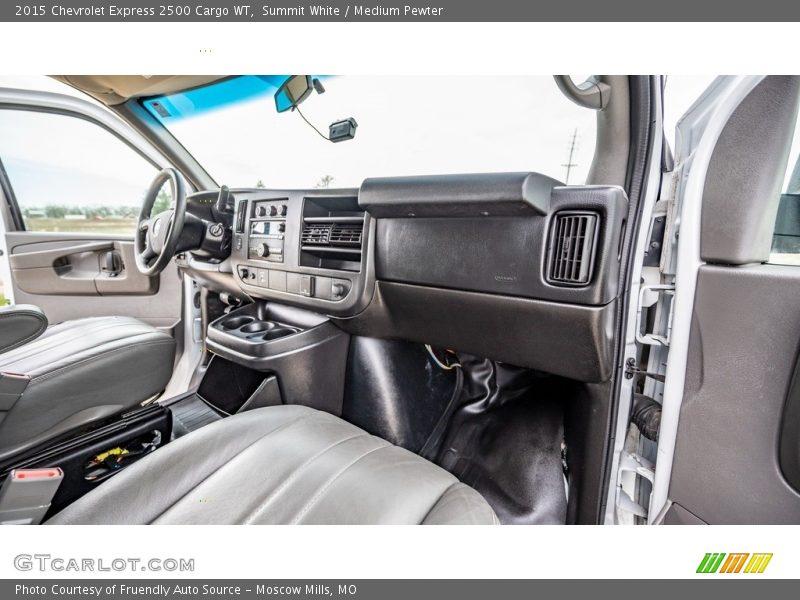 Summit White / Medium Pewter 2015 Chevrolet Express 2500 Cargo WT