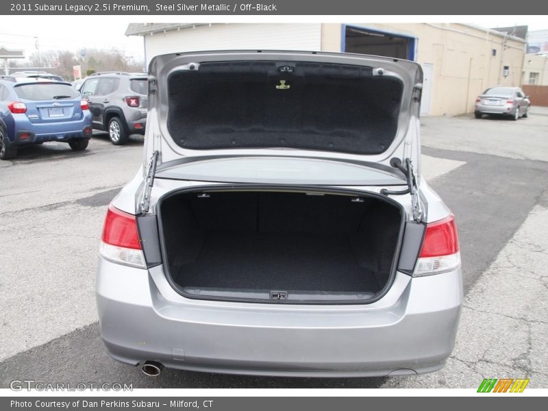 Steel Silver Metallic / Off-Black 2011 Subaru Legacy 2.5i Premium