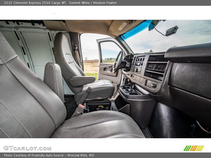 Summit White / Medium Pewter 2015 Chevrolet Express 2500 Cargo WT