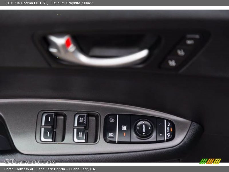 Platinum Graphite / Black 2016 Kia Optima LX 1.6T