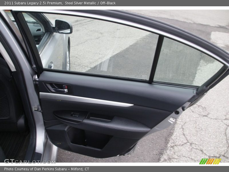 Steel Silver Metallic / Off-Black 2011 Subaru Legacy 2.5i Premium