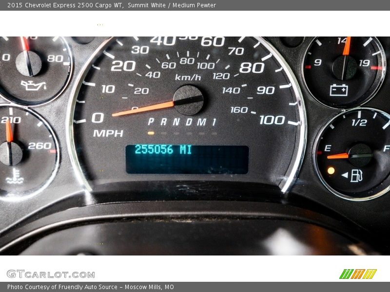 Summit White / Medium Pewter 2015 Chevrolet Express 2500 Cargo WT