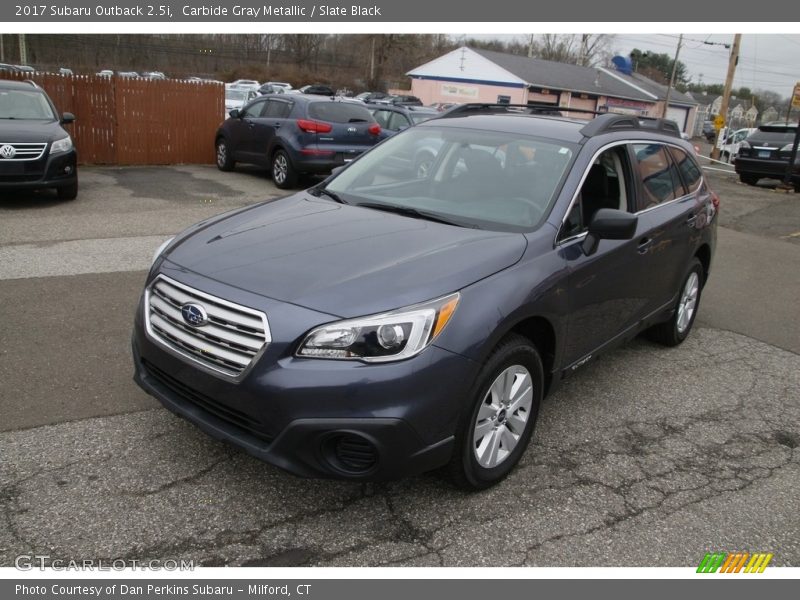 Carbide Gray Metallic / Slate Black 2017 Subaru Outback 2.5i