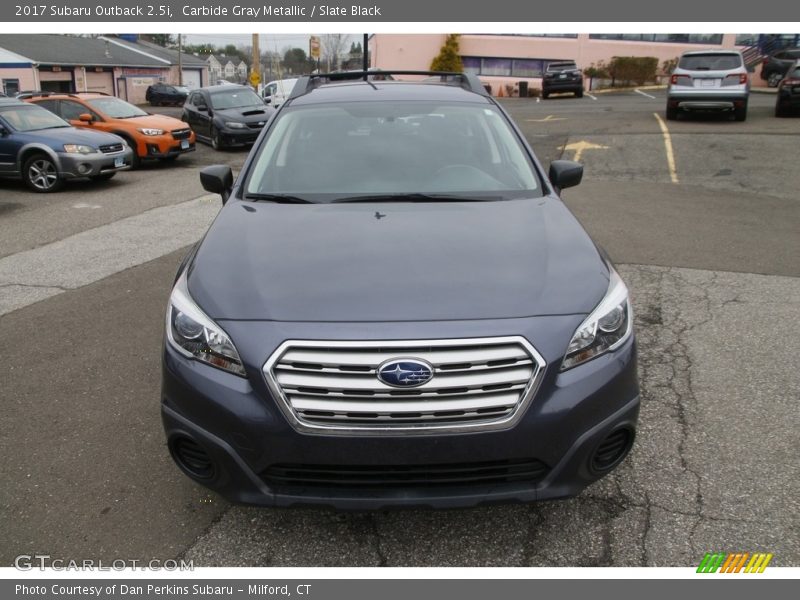 Carbide Gray Metallic / Slate Black 2017 Subaru Outback 2.5i