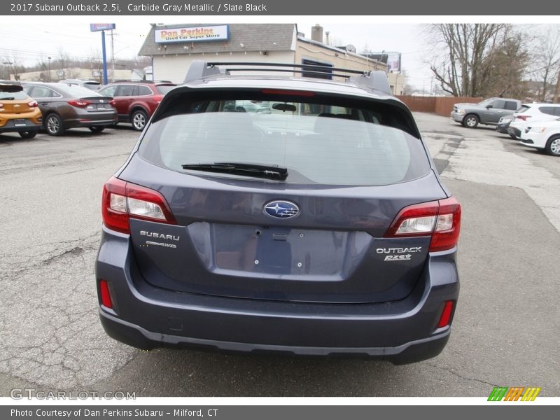 Carbide Gray Metallic / Slate Black 2017 Subaru Outback 2.5i