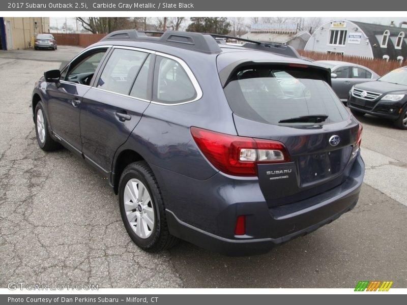 Carbide Gray Metallic / Slate Black 2017 Subaru Outback 2.5i