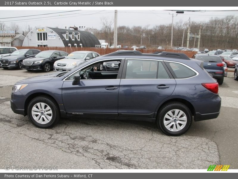 Carbide Gray Metallic / Slate Black 2017 Subaru Outback 2.5i