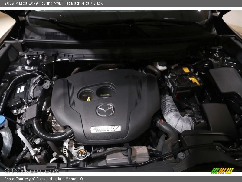 Jet Black Mica / Black 2019 Mazda CX-9 Touring AWD
