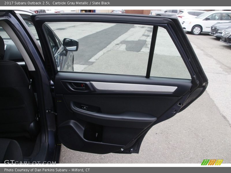 Carbide Gray Metallic / Slate Black 2017 Subaru Outback 2.5i