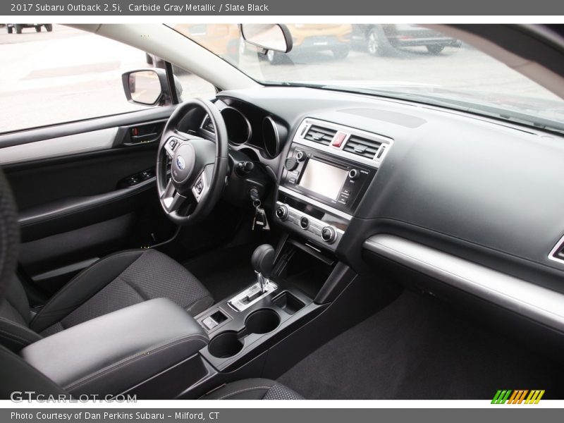 Carbide Gray Metallic / Slate Black 2017 Subaru Outback 2.5i