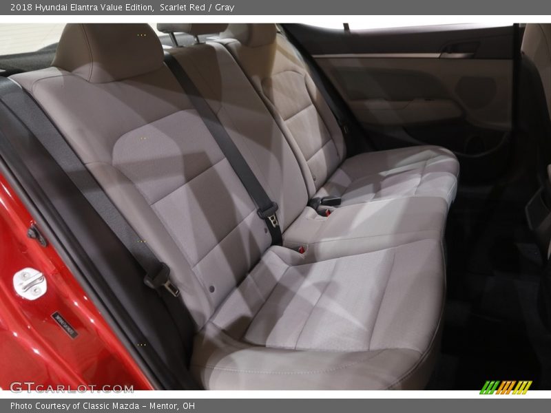 Scarlet Red / Gray 2018 Hyundai Elantra Value Edition