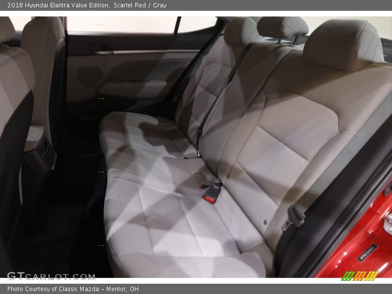 Scarlet Red / Gray 2018 Hyundai Elantra Value Edition