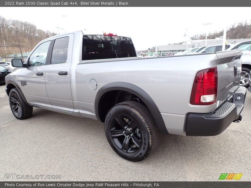 Billet Silver Metallic / Black 2022 Ram 1500 Classic Quad Cab 4x4