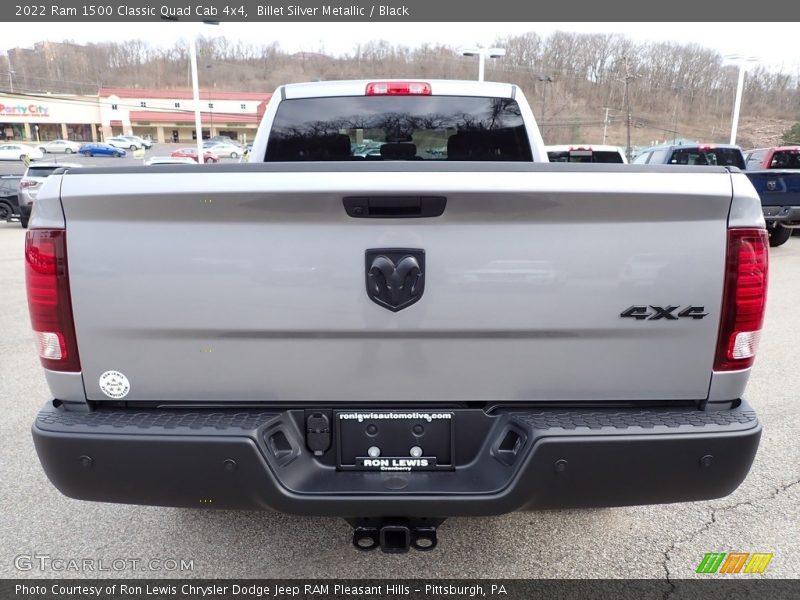 Billet Silver Metallic / Black 2022 Ram 1500 Classic Quad Cab 4x4