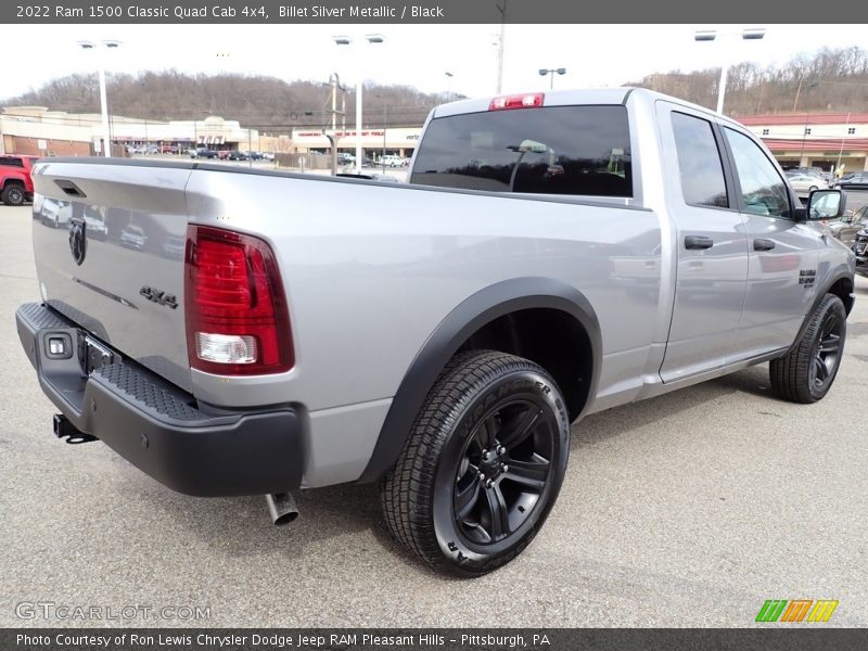Billet Silver Metallic / Black 2022 Ram 1500 Classic Quad Cab 4x4
