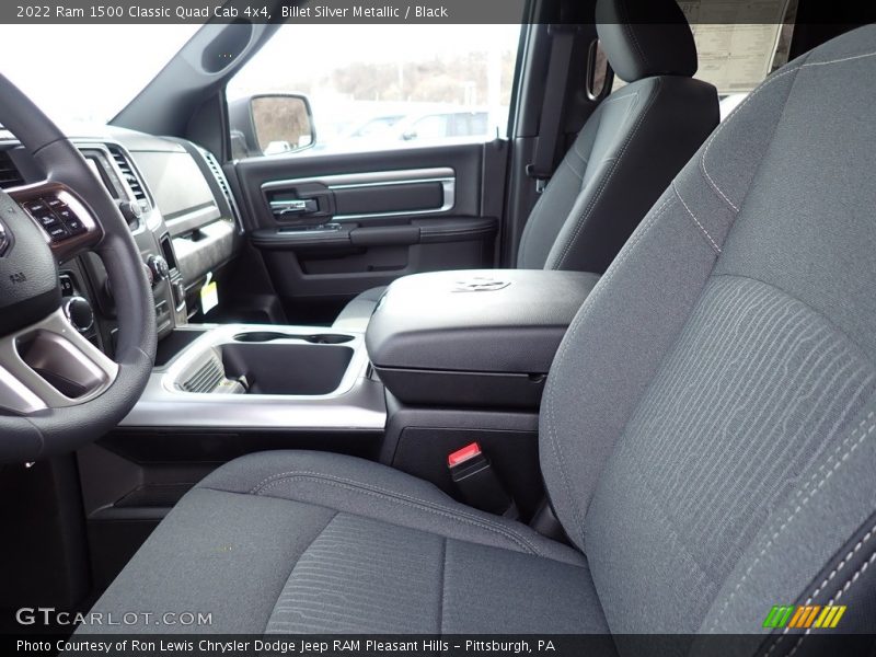 Billet Silver Metallic / Black 2022 Ram 1500 Classic Quad Cab 4x4