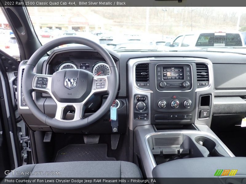 Dashboard of 2022 1500 Classic Quad Cab 4x4